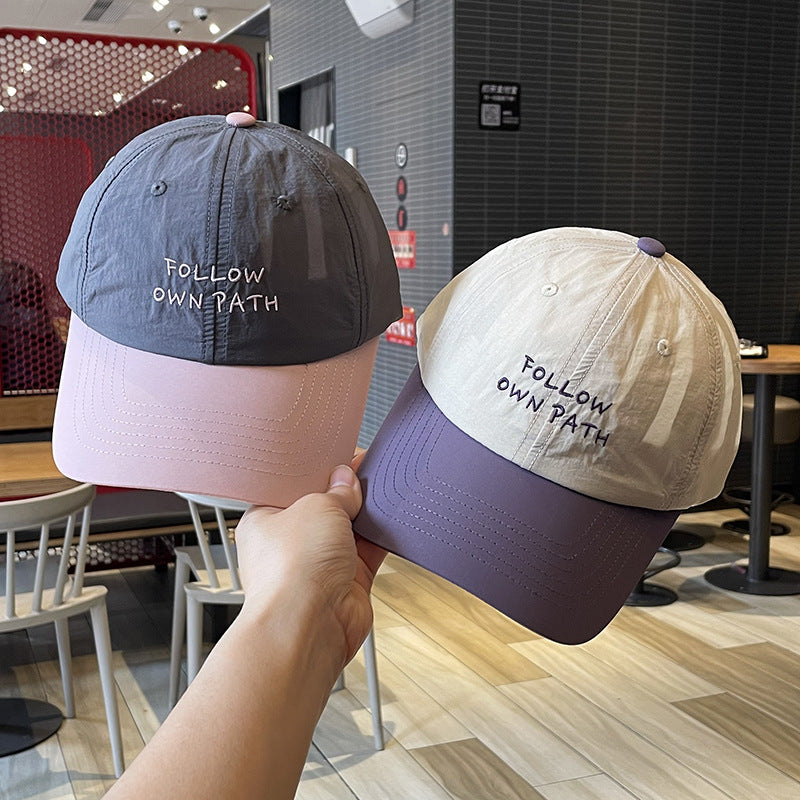 Outdoor Quick Dry Lightweight Baseball Cap, Sun Protection Unisex Summer Hat, Hiking Running Casual Breathable