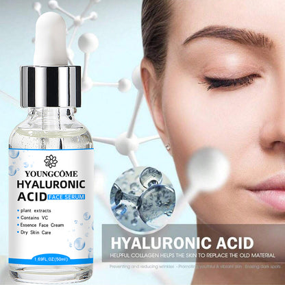 Hyaluronic Acid Facial Essence, Deep Moisturizing Korean Skin Care, Facial Skin Essence for Hydration and Radiance