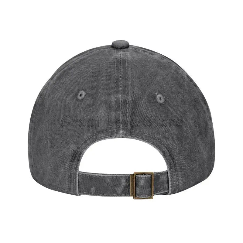 Dharma Initiative Logo Cowboy Hat, Vintage Adjustable Washed Cotton Golf Hat, Summer Sun Visor Baseball Caps for Men