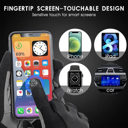 Thermal Touch Screen Cycling Gloves For All Season Riding 1