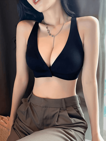 FrontClip Cooling NoUnderwire Maternity Bra With LatexBlended Back 1