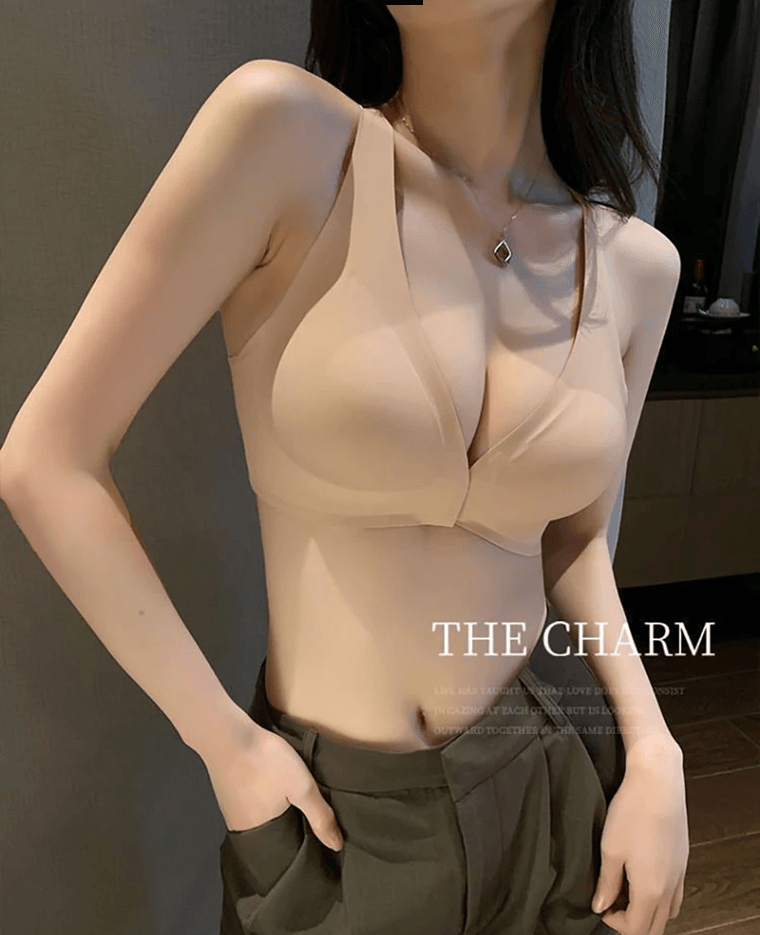 FrontClip Cooling NoUnderwire Maternity Bra With LatexBlended Back 3