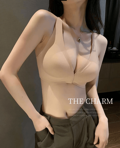 FrontClip Cooling NoUnderwire Maternity Bra With LatexBlended Back 3