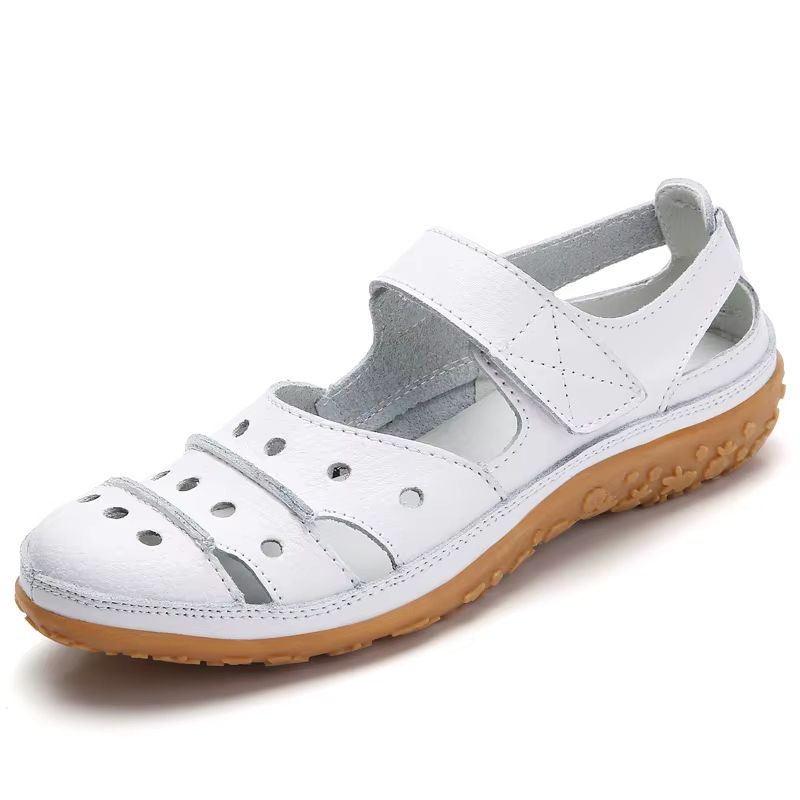 Womens 100 Percent Cowhide Casual Sneakers Large Size Vulcanized Shoes