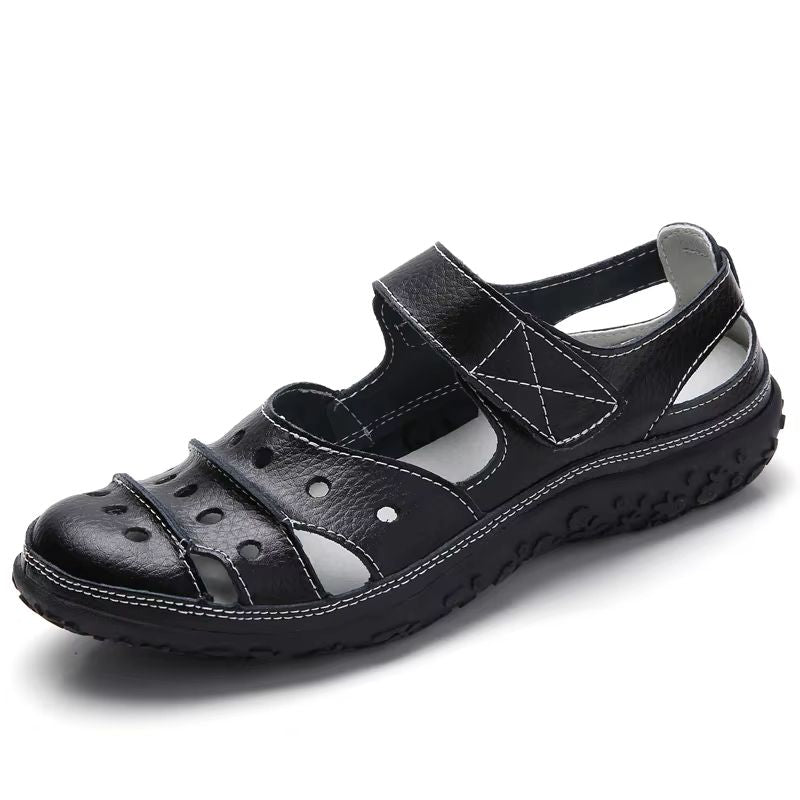 Womens 100 Percent Cowhide Casual Sneakers Large Size Vulcanized Shoes 2