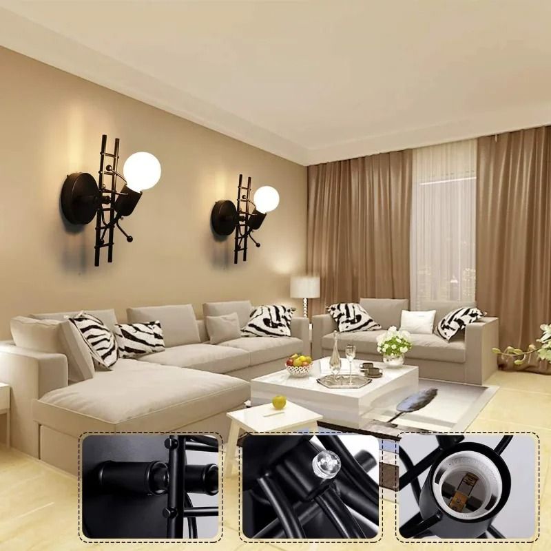 Cartoon Style LED Wall Lamp For Indoor Home Decoration 2
