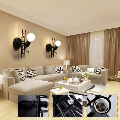Cartoon Style LED Wall Lamp For Indoor Home Decoration 2