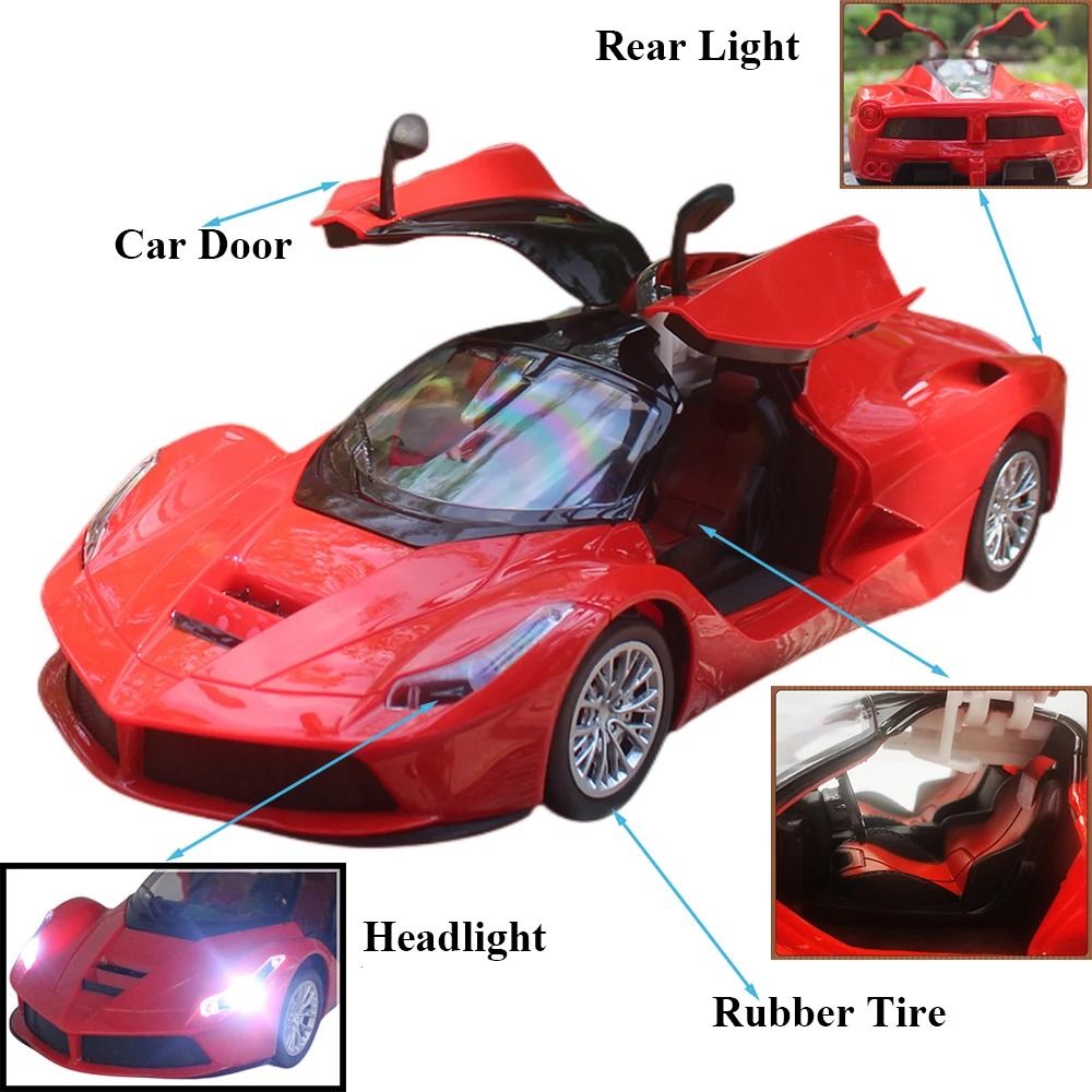 Kids Electric RC Car With Openable Doors And Remote Control 3