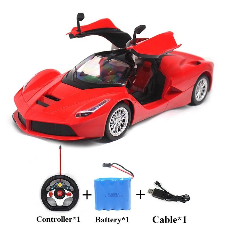 Kids Electric RC Car With Openable Doors And Remote Control 6