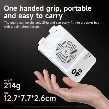 Portable Bi Color LED Camera Light With Rechargeable Battery 2