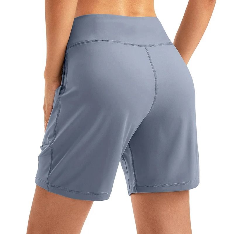 Women Seamless High Waist Sport Shorts With Tummy Control Scrunch Design 2