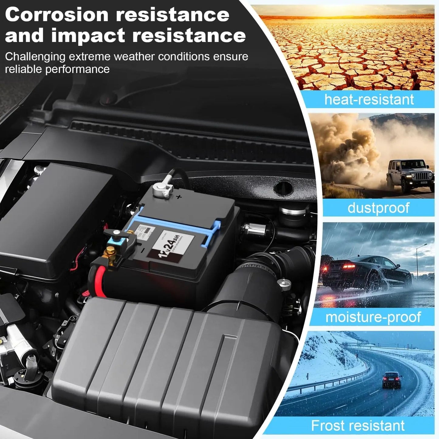 Heavy Duty Car Battery Disconnect Switch For Secure Power Cut Off 2