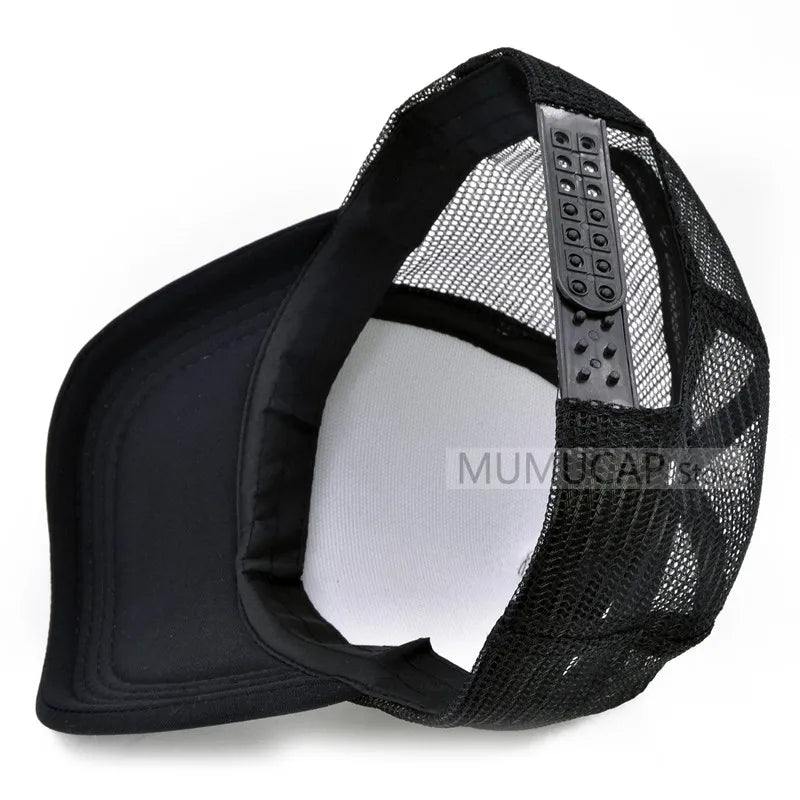 The Band Men Baseball Caps, Slayer Speed Metal Cap Men Punk, Summer High Quality Mesh Net Trucker Baseball Hat