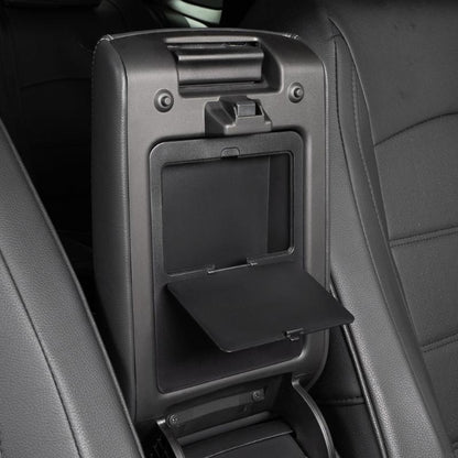 37MA Innovative Invisible Storage Box, Convenient Plastic Compartment for Automotives, Car Center Console Organizer