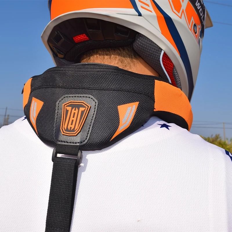 Heavy Duty Motorcycle Neck Protection Brace For Riding Safety 5