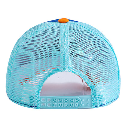 Breathable Mesh Trucker Hat for Men Women, Hot Sale Unisex Summer Cap, Big Truck Embroidered Snapback Outdoor Hat