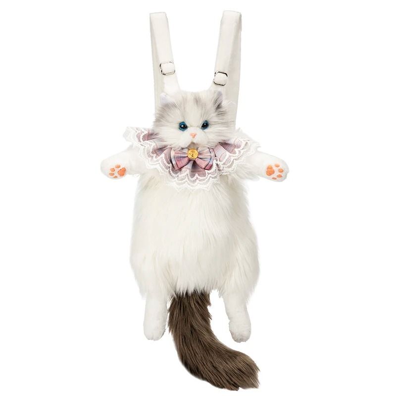 Plush Cat Style Backpack Made For Fun And Practical Use 6