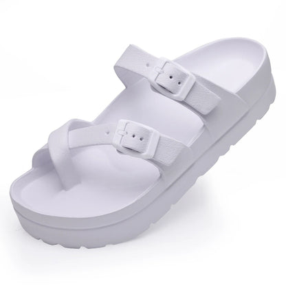 Comfortable Womens Sandals Soft EVA Nonslip Flip Flops For Summer Wear 9