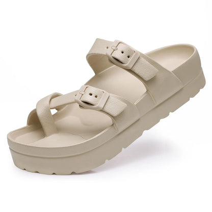 Comfortable Womens Sandals Soft EVA Nonslip Flip Flops For Summer Wear 8