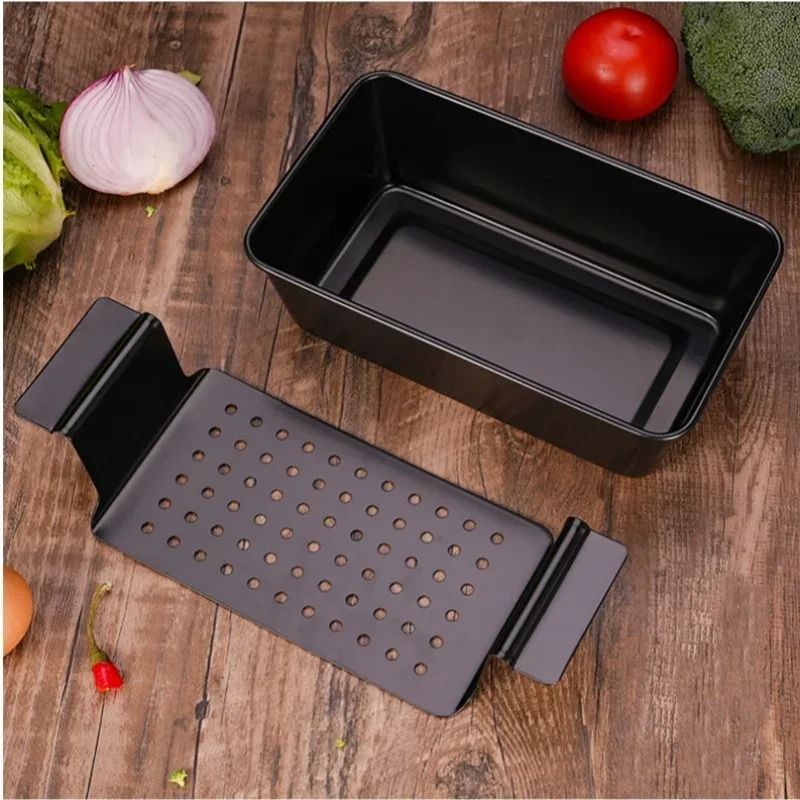 Premium Rectangular Loaf Baking Pan With Removable Rack 4