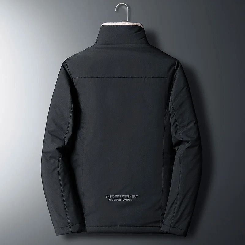 Mens Windproof Warm Fleece Jacket Winter Outdoor Coat 3