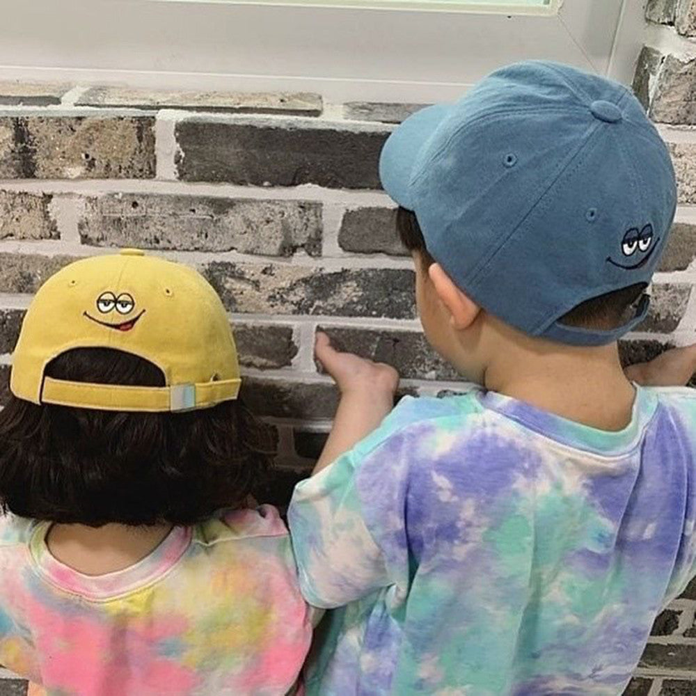 Children Thin Visor Cap, Stylish Letter Baseball Cap, Outdoor Sun Hat for Kids Summer Sports Travel Beach Wear