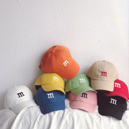 Children Thin Visor Cap Stylish Letter Baseball Cap Outdoor Sun Hat For Kids Summer Sports Travel B 1