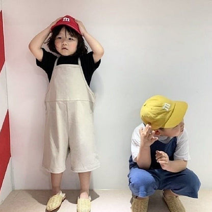 Children Thin Visor Cap Stylish Letter Baseball Cap Outdoor Sun Hat For Kids Summer Sports Travel B 3