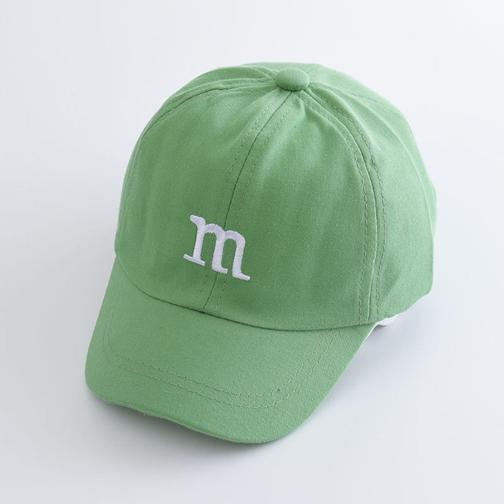 Children Thin Visor Cap Stylish Letter Baseball Cap Outdoor Sun Hat For Kids Summer Sports Travel B 8