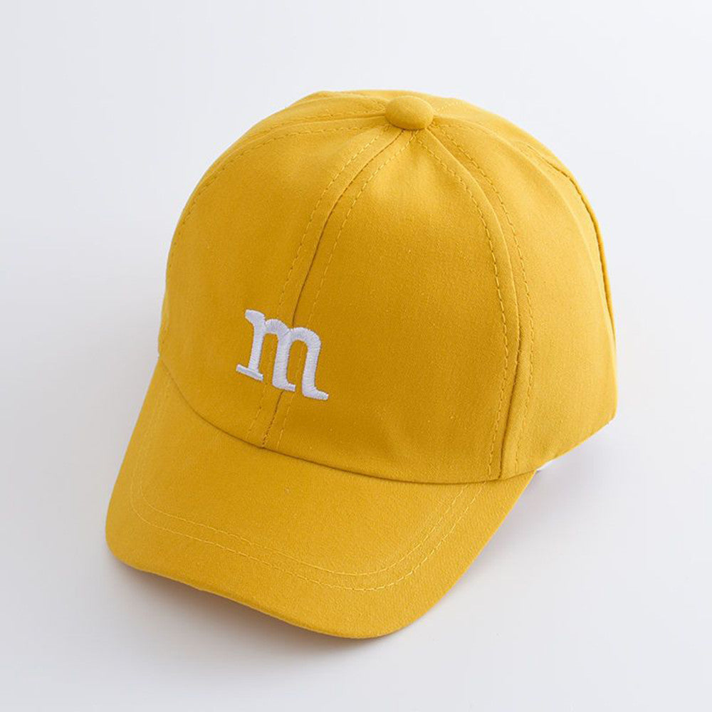 Children Thin Visor Cap Stylish Letter Baseball Cap Outdoor Sun Hat For Kids Summer Sports Travel B 11