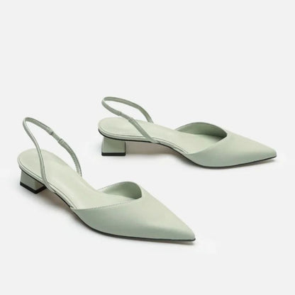 Women Slingback Toe Cap Gladiator Sandals Slip On Heels For Office And Casual 3