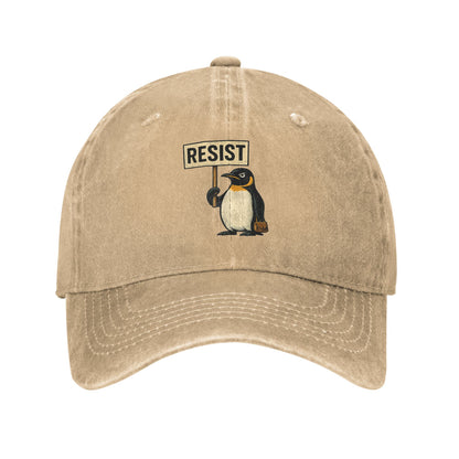 Summer Casual Hip Hop Hats Baseball Cap Resist Penguin Activism Graphic Design Couple Women Gym Sna 10