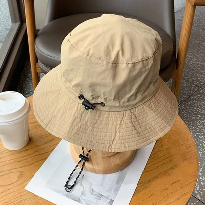 Lightweight Waterproof Quick Dry Bucket Hat Stowable Sun Shielding Outdoor Hat 2