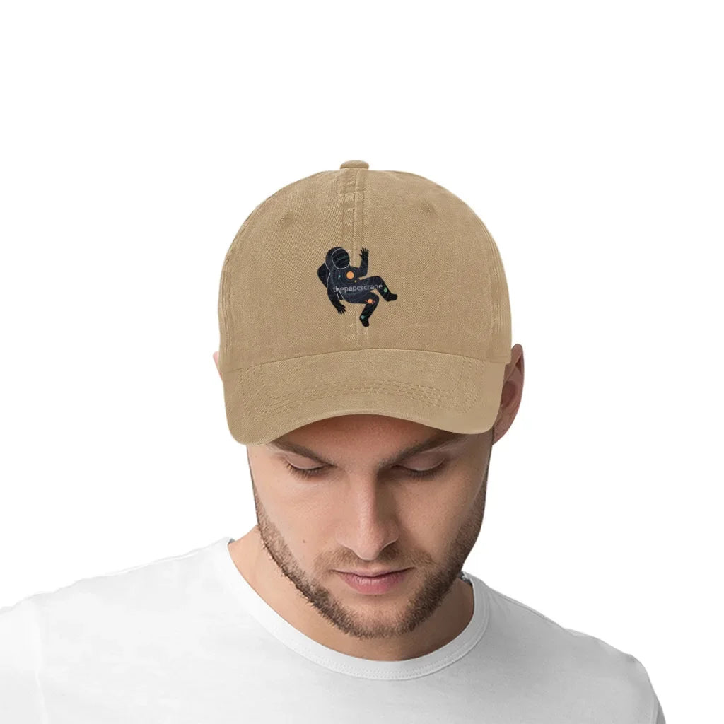 Inner Space Fashion Baseball Cap, Adjustable Cowboy Snapback Hats, Outdoor Caps Sunscreen Hat Hip Hop Tide
