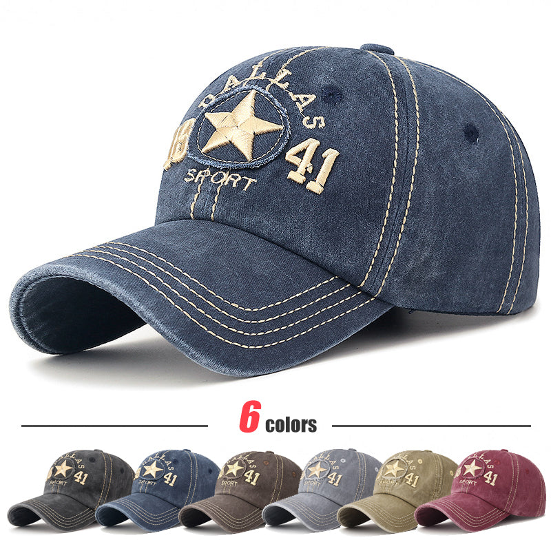 3D Embroidery Baseball Cap for Men Women, Casual Sport Sun Hat, Three-Line Sewing, Unisex Outdoor Trucker Caps Dad Hats