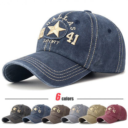 3D Embroidery Baseball Cap for Men Women, Casual Sport Sun Hat, Three-Line Sewing, Unisex Outdoor Trucker Caps Dad Hats