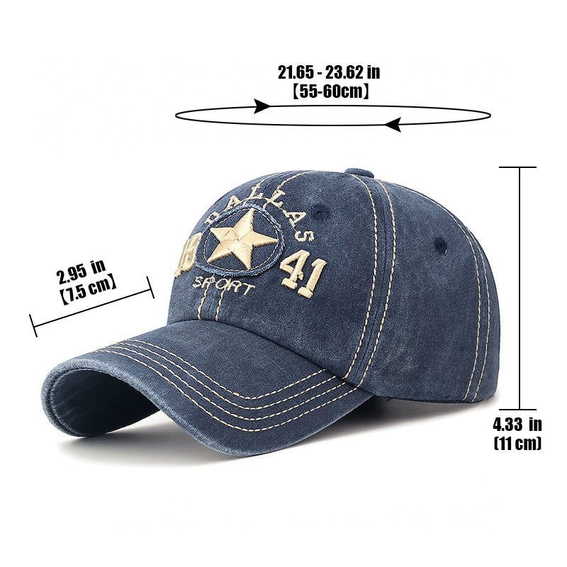 3D Embroidery Baseball Cap for Men Women, Casual Sport Sun Hat, Three-Line Sewing, Unisex Outdoor Trucker Caps Dad Hats