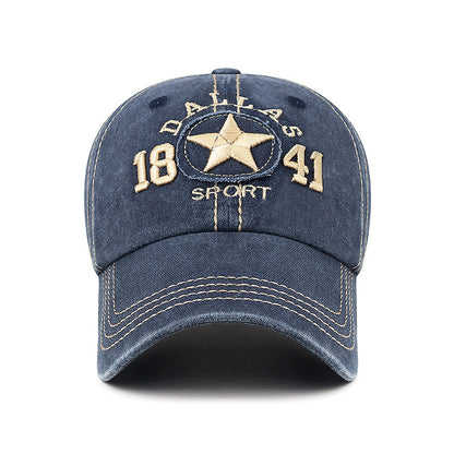 3D Embroidery Baseball Cap for Men Women, Casual Sport Sun Hat, Three-Line Sewing, Unisex Outdoor Trucker Caps Dad Hats