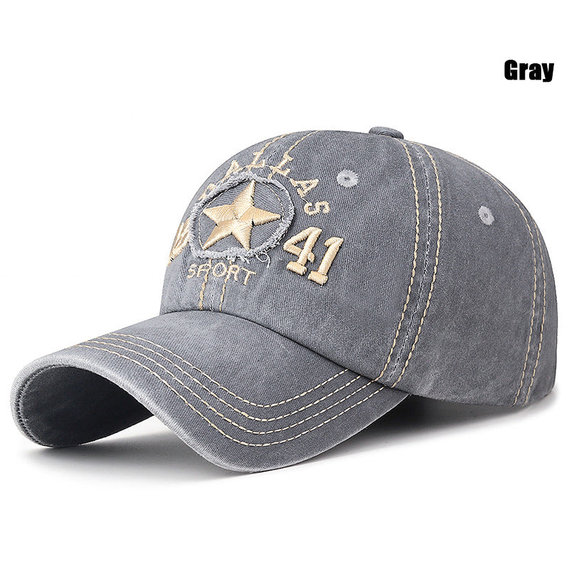 3D Embroidery Baseball Cap for Men Women, Casual Sport Sun Hat, Three-Line Sewing, Unisex Outdoor Trucker Caps Dad Hats