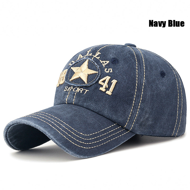 3D Embroidery Baseball Cap for Men Women, Casual Sport Sun Hat, Three-Line Sewing, Unisex Outdoor Trucker Caps Dad Hats