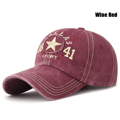 3D Embroidery Baseball Cap for Men Women, Casual Sport Sun Hat, Three-Line Sewing, Unisex Outdoor Trucker Caps Dad Hats
