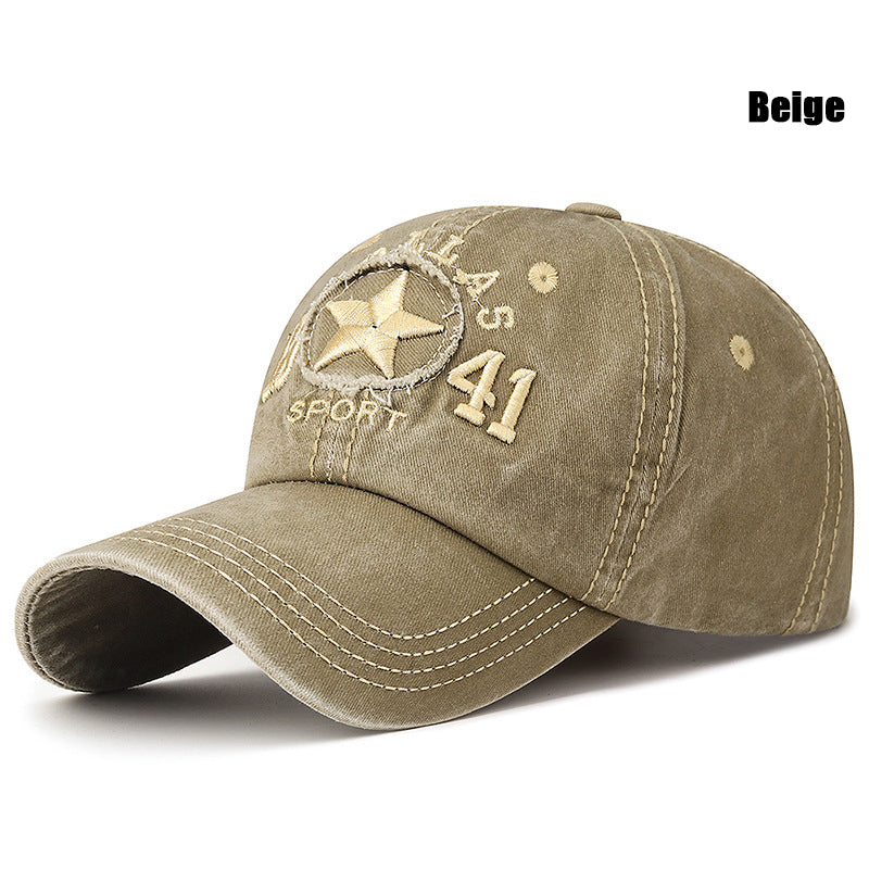 3D Embroidery Baseball Cap for Men Women, Casual Sport Sun Hat, Three-Line Sewing, Unisex Outdoor Trucker Caps Dad Hats