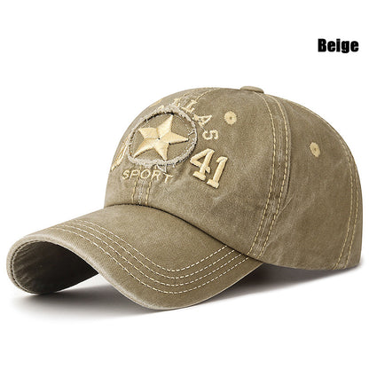 3D Embroidery Baseball Cap for Men Women, Casual Sport Sun Hat, Three-Line Sewing, Unisex Outdoor Trucker Caps Dad Hats