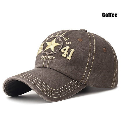 3D Embroidery Baseball Cap for Men Women, Casual Sport Sun Hat, Three-Line Sewing, Unisex Outdoor Trucker Caps Dad Hats