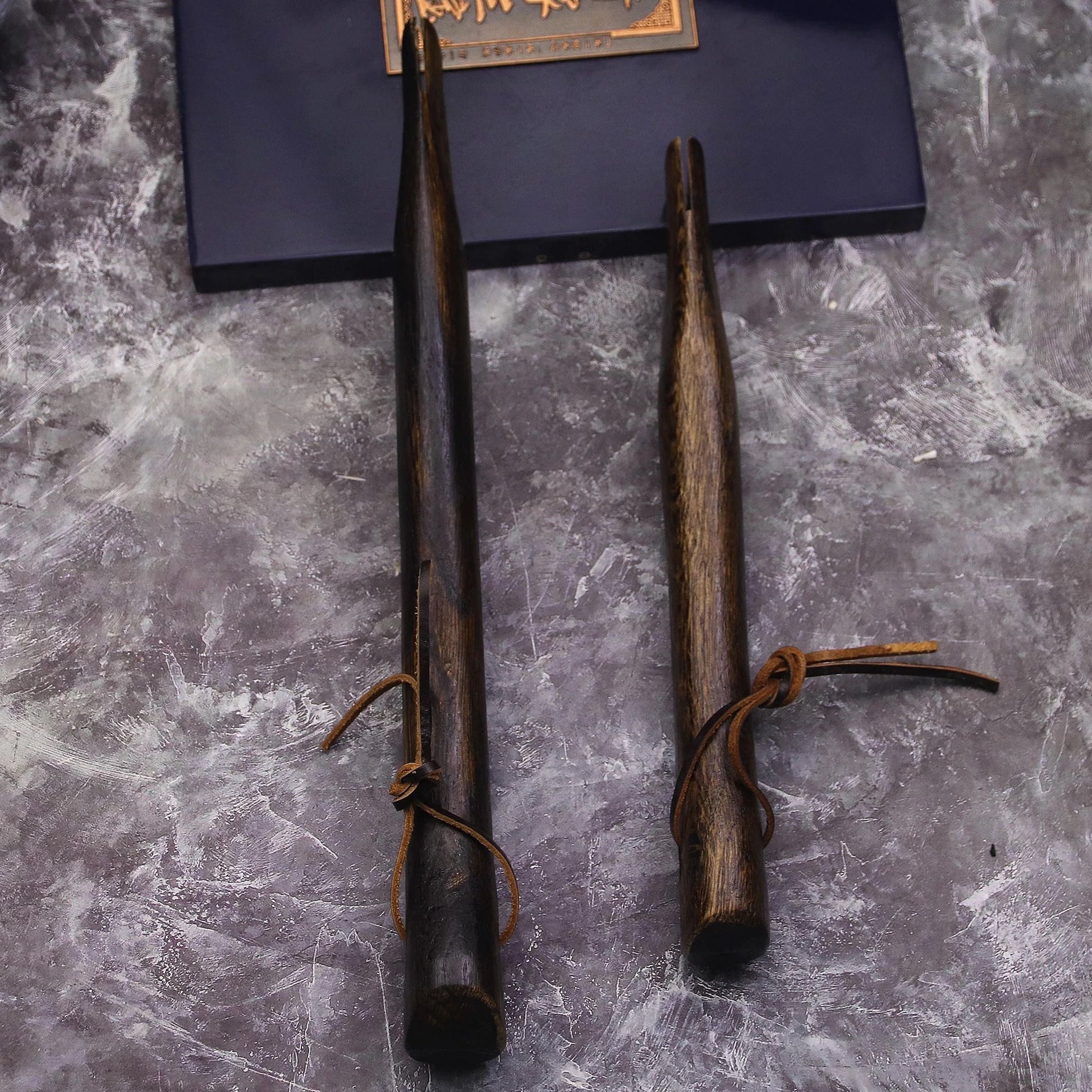 Solid Wood Axe Handle With Cowhide Lanyard For Reliable Tooling 4