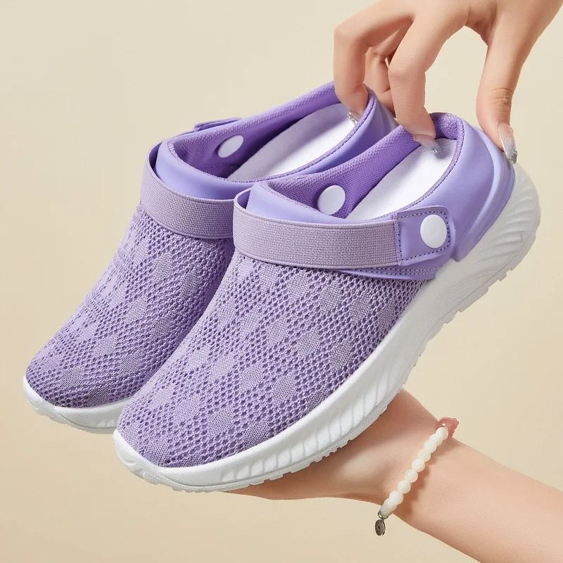Breathable Mesh Slip On Summer Shoes For Women 5