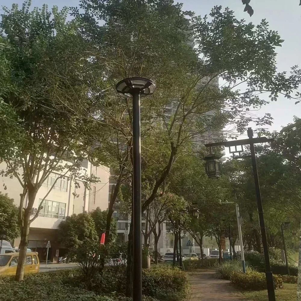 Motion Sensor Solar Floor Lamp For Outdoor Security And Emergency Use 1