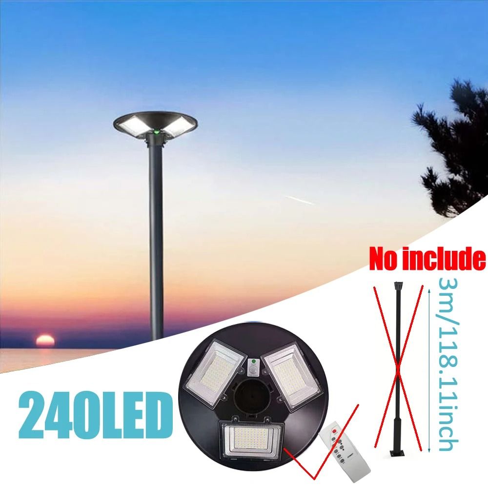 Motion Sensor Solar Floor Lamp For Outdoor Security And Emergency Use 12