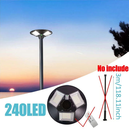 Motion Sensor Solar Floor Lamp For Outdoor Security And Emergency Use 12