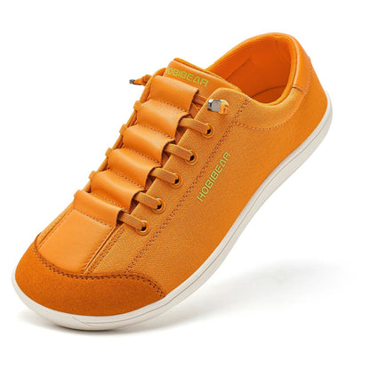 Minimalist Leather Style Slip On Walking Shoes for Natural Comfort